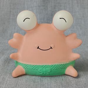 B Toys Chew Chboogie Clipper The Crab Teether Natural Rubber Replacement Toy